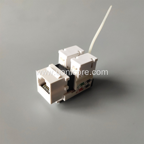 cat6 rj45 keystone jack 90 degree